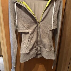 Gray Women's Zip-Up Hoodie Lululemon